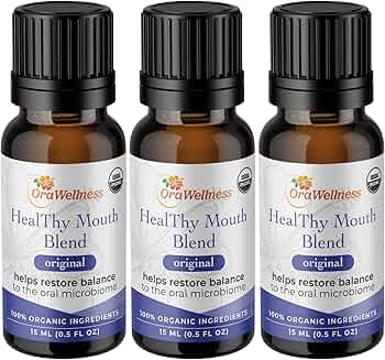 OraWellness HealThy Mouth Blend Tooth Oil, 3-Pack by OraWellness - American Made