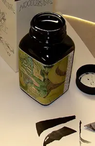 Noodler's Ink Bad Black Moccasin Fountain Pen Ink 3oz by Noodler's Ink - American Made