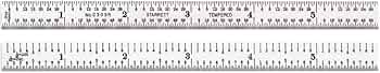 Starrett Full Flexible Steel Rule 6-Inch by Starrett - American Made