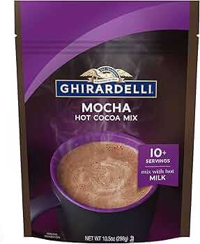 Ghirardelli Mocha Hot Chocolate Mix 10.5oz by Ghirardelli - American Made