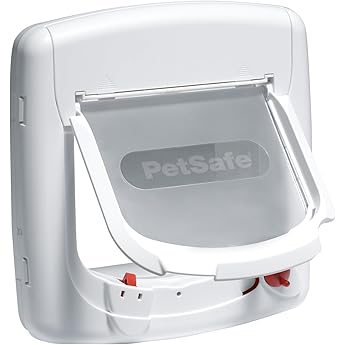 PetSafe Staywell Classic Manual 4-Way Locking Cat Flap by Radio Systems Corporation - American Made