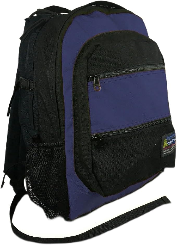 Tough Traveler TouCom Laptop Computer Backpack Made in USA Black/Navy by Tough Traveler - American Made