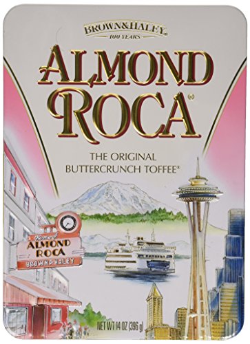 Brown & Haley Almond ROCA Keepsake Tin 14oz by Brown & Haley - American Made