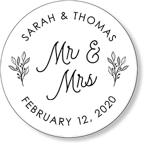 Mrs. Grossman's Wedding Seals Stickers by Mrs. Grossman's - American Made