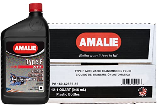 AMALIE Ford Type F Automatic Transmission Fluid (160-62836-56) 1 Quart Bottle, Pack of 12 by Amalie - American Made