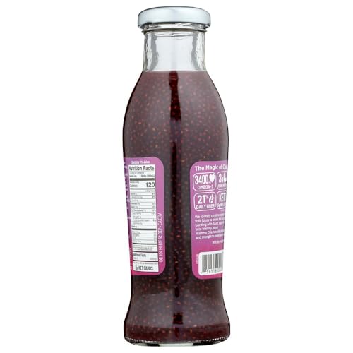 Mamma Chia Organic Vitality Beverage, Blackberry Hibiscus, 10 fl oz, 12-Pack by Mamma Chia - American Made
