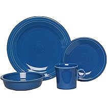 Fiesta 4-Piece Place Setting, Lapis by Fiesta - American Made
