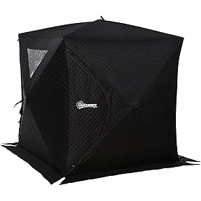 Otter Outdoors XT650 Cottage Ultra Wide Ice Fishing Shelter 1 or 2-Man by Otter Outdoors - American Made