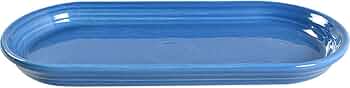 Fiesta 12-Inch Bread Tray, Lapis by Fiesta - American Made