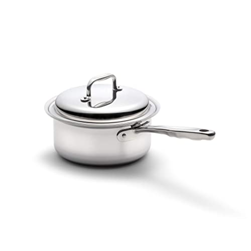 360 Cookware 1-Quart Stainless Steel Sauce Pan Made in USA by 360 Cookware - American Made