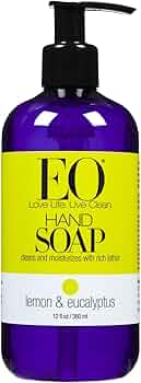 EO Products Hand Soap Lemon Eucalyptus 12 oz by EO Products - American Made