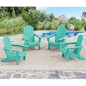 Adams Manufacturing Real Comfort Adirondack Chair Set of 4 by Adams Manufacturing - American Made