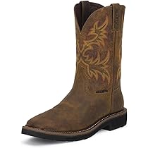 Justin Original Stampede Steel Toe Work Boot Men's by Justin Boots - American Made