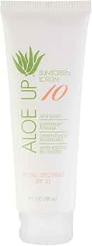 Aloe Up Sunscreen Lotion SPF 10 with Aloe Vera by Aloe Up - American Made