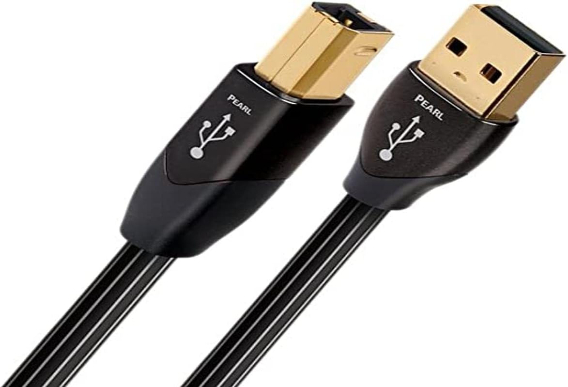 AudioQuest Pearl USB A-B Cable 1.5m by AudioQuest - American Made