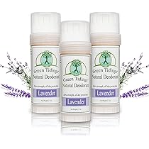 Green Tidings Natural Lavender Deodorant, 2.7oz, 3-Pack by Green Tidings - American Made