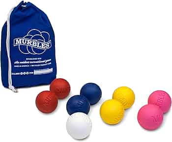 Murbles 9-Ball Activity Travel Bocce Game by Murbles - American Made