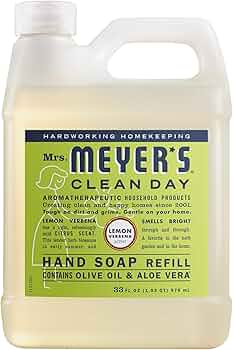 Mrs. Meyer's Clean Day Hand Soap Refill Lemon Verbena 33oz