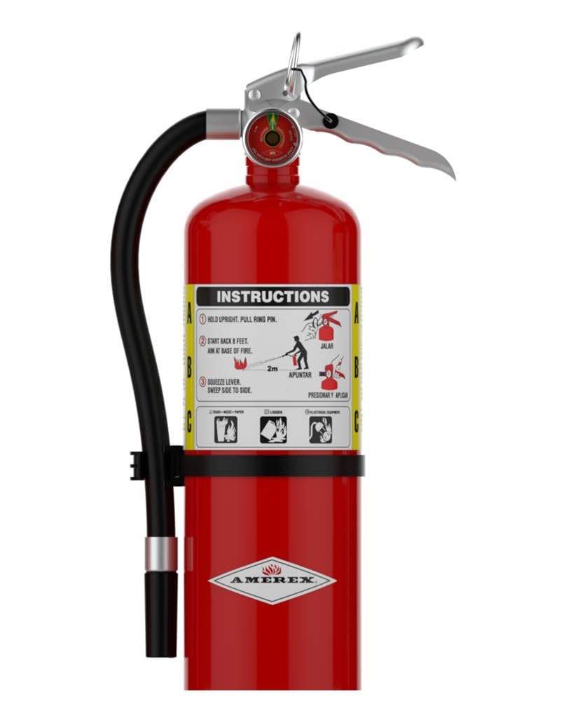Amerex B402 5lb ABC Dry Chemical Fire Extinguisher by Amerex - American Made