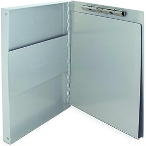 Saunders Recycled Aluminum Padfolio Black Letter Size by Saunders Manufacturing - American Made