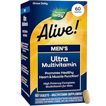 Nature's Way Alive Whole Food Energizer Multi-Vitamin 90 Veggie Capsules by Nature's Way - American Made