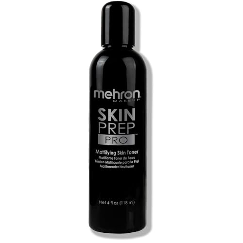 Mehron Makeup Skin Prep Pro, Mattifying Anti Shine Skin Prep - 4 Fl oz by Mehron Makeup - American Made