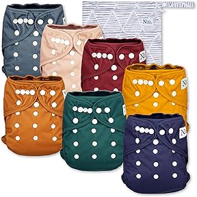 Thirsties Reusable Cloth Diaper Cover Large White Made in USA by Thirsties - American Made