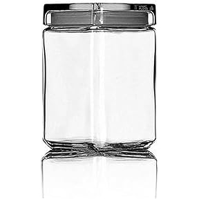 Anchor Hocking 2-Quart Stackable Glass Storage Jar by Anchor Hocking - American Made