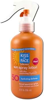 Kiss My Face Natural Sunscreen Spray SPF 50 with Hydresia 8oz by Kiss My Face - American Made