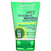 Alba Botanica Sensitive Mineral Sunscreen SPF 30 4oz by Alba Botanica - American Made