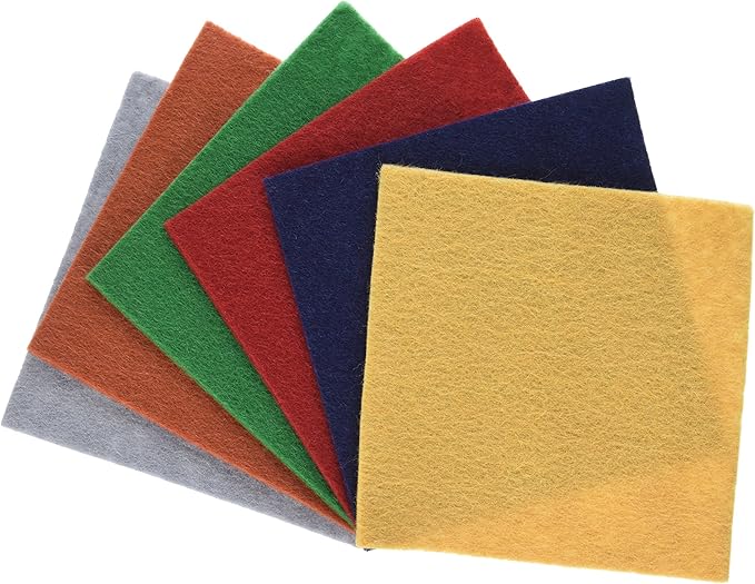National Nonwovens 100% Wool Felt Rustic Charm Pack by National Nonwovens - American Made