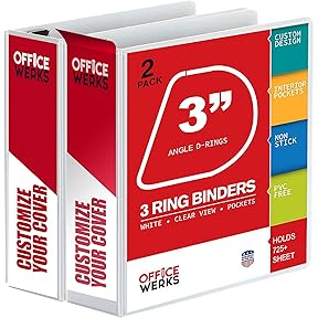 Wilson Jones Heavy Duty D-Ring View Binder 2 Inch by Wilson Jones - American Made