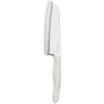 Cutco 1766W 7-Inch Santoku Knife Pearl White by Cutco - American Made