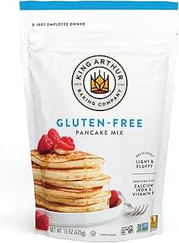 King Arthur Gluten-Free Classic Pancake Mix, 15 oz by King Arthur Baking - American Made