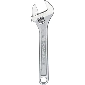Wilde Tool 8-Inch Adjustable Wrench Plated by Wilde Tool - American Made