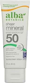 Alba Botanica Mineral Sunscreen SPF 50 Fragrance Free 3oz by Alba Botanica - American Made