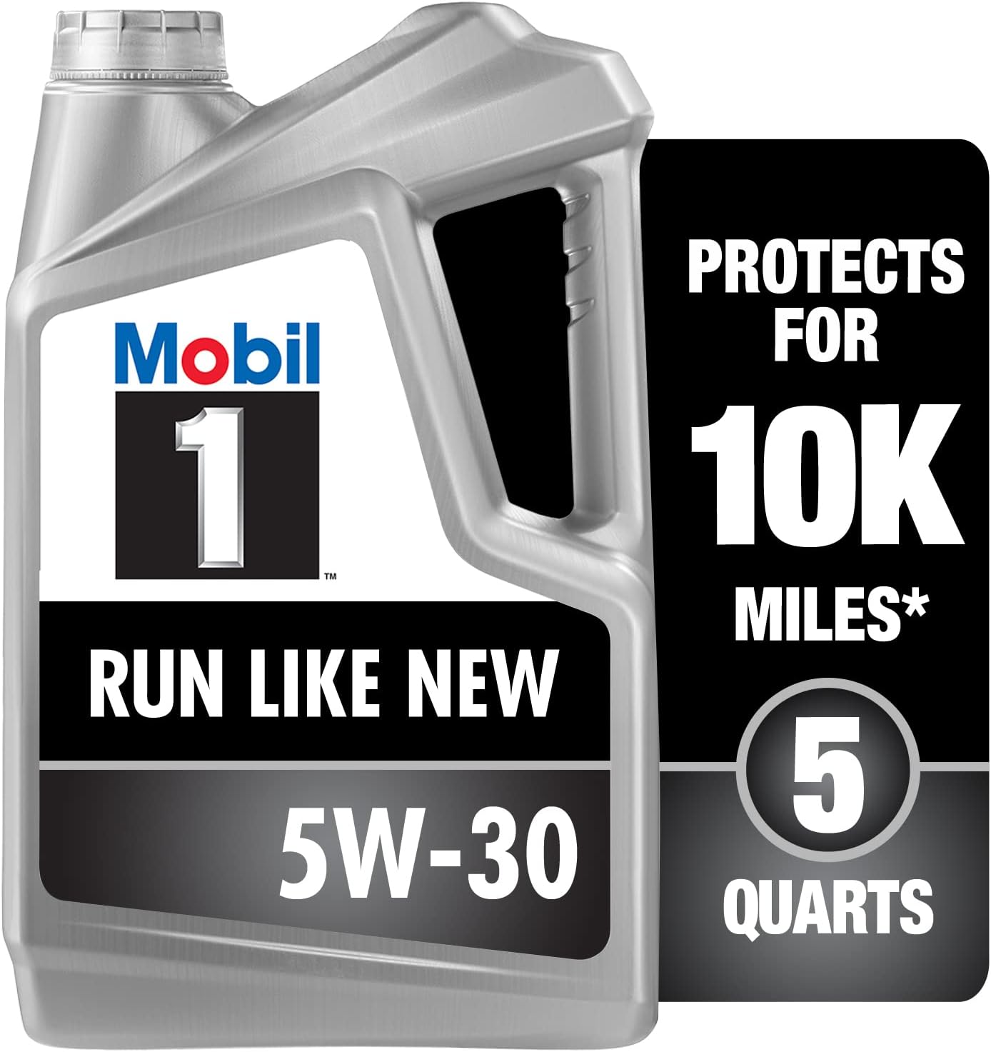 Mobil 1 Advanced Full Synthetic Motor Oil 5W-30, 5 Quart by Mobil 1 - American Made