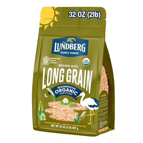 Lundberg Family Farms Organic Long-Grain Brown Rice, 32 oz by Lundberg Family Farms - American Made
