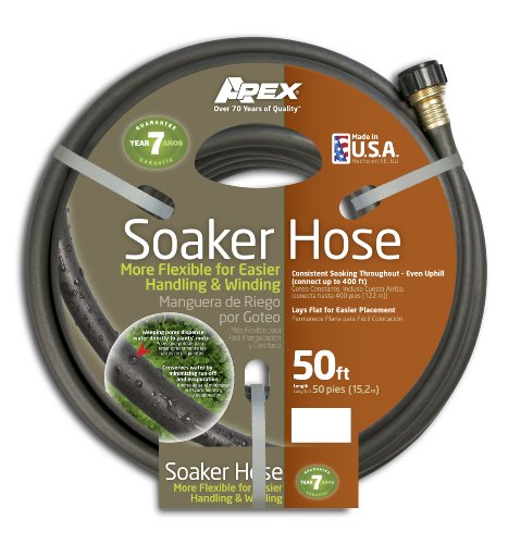 Teknor Apex Soil Soaker Garden Hose 5/8 inch 50 Feet by Teknor Apex - American Made