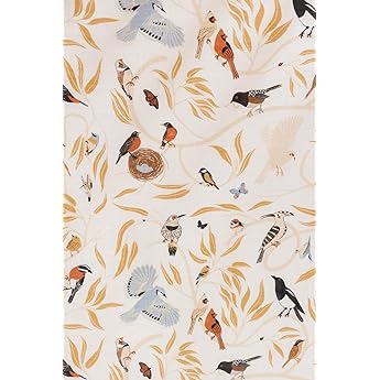 Carousel Designs Love Birds Fitted Crib Sheet by Carousel Designs - American Made