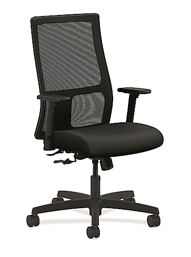 HON Ignition Series Mid-Back Work Chair Mesh Computer Chair for Office Desk by HON Company - American Made
