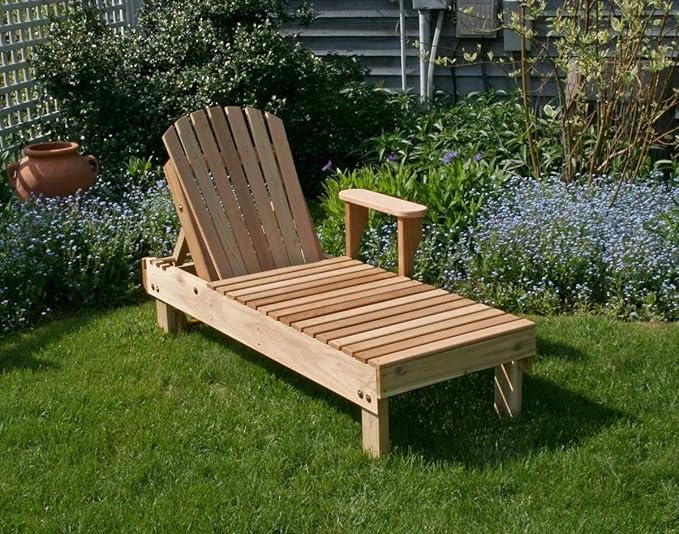 Creekvine Designs Cedar American Forest Chaise Lounge by Creekvine Designs - American Made