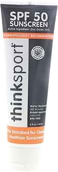 Thinksport GO Sunscreen Stick SPF 50+ — Portable Mineral Stick for Athletes by Thinksport - American Made