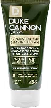 Duke Cannon Superior Grade Shaving Cream 6oz by Duke Cannon - American Made