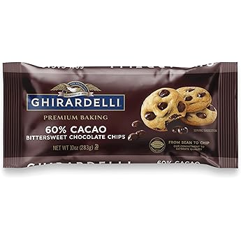 Ghirardelli 60% Cacao Bittersweet Baking Chips 20oz by Ghirardelli - American Made