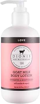 Dionis Goat Milk Hydrating Skincare Cream Love Scented 8.5 oz by Dionis - American Made