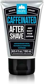 Pacific Shaving Company Caffeinated Aftershave Made in USA 3.4 oz by Pacific Shaving Company - American Made