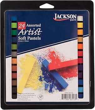 Jack Richeson Jackson Pastels Set of 24 Assorted Colors by Jack Richeson - American Made