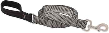 LupinePet Eco 1" Granite 6-Foot Padded Handle Leash by Lupine Pet - American Made
