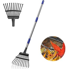 Bully Tools Shrub Rake 54-Inch Fiberglass Handle by Bully Tools - American Made